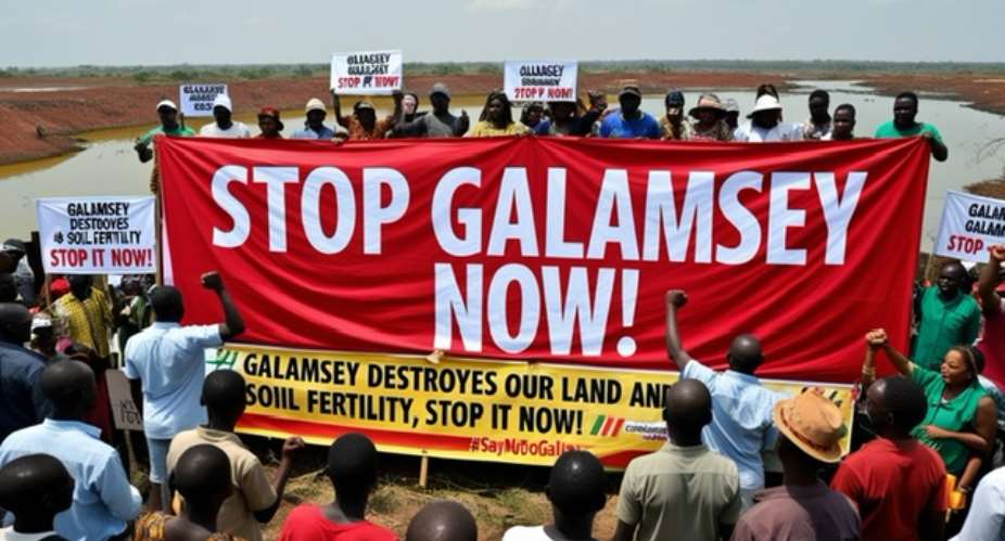 Bloggers Association urges immediate action, says galamsey must stop now