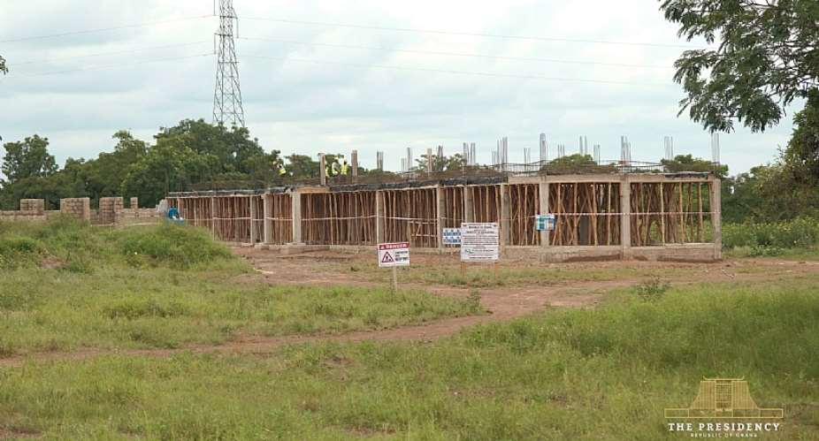 Han SHS to get boarding status as Mahama inspects GETFund projects in Upper West