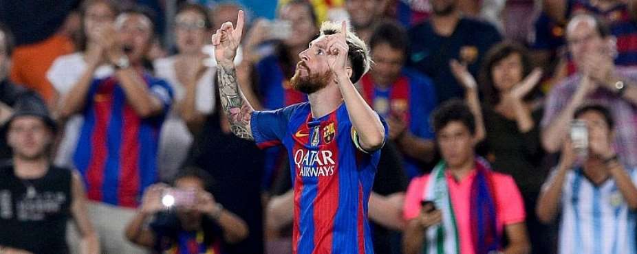 Messi Hat Trick As Barca Beat Celtic 7-0