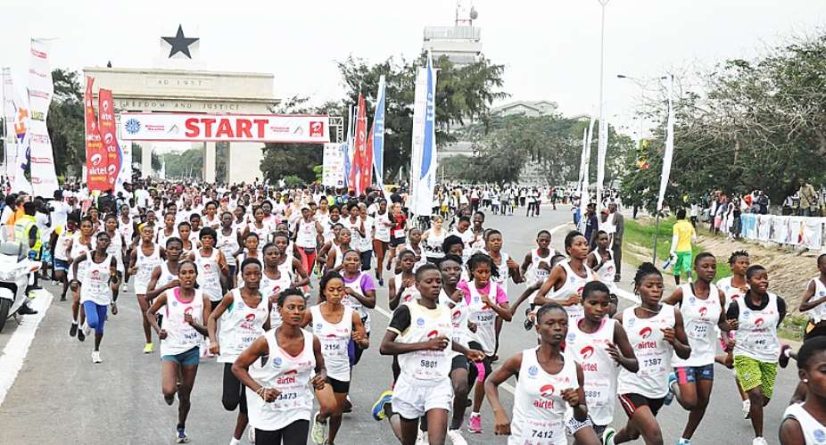 Route For 2017 Accra Marathon
