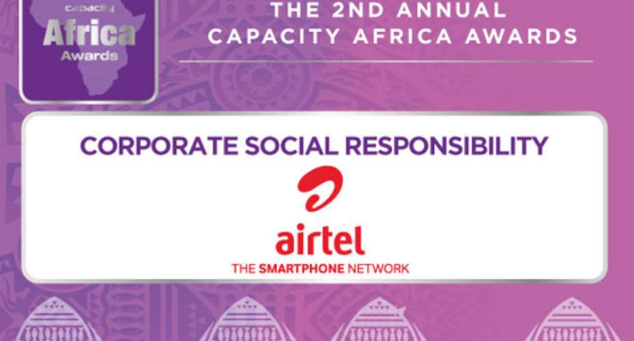 Airtel Ghana Wins Capacity Africa Awards For Best CSR