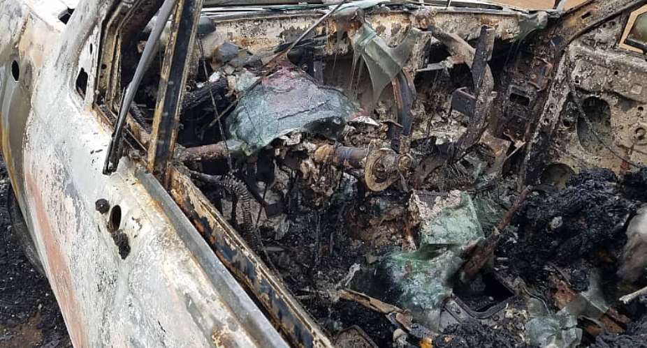 Father, Mother, Son Murdered And Set Ablaze In Ningo-Prampram