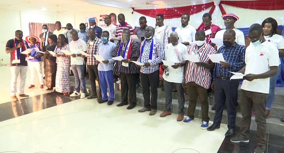 Shama NPP Inaugurates Campaign Team