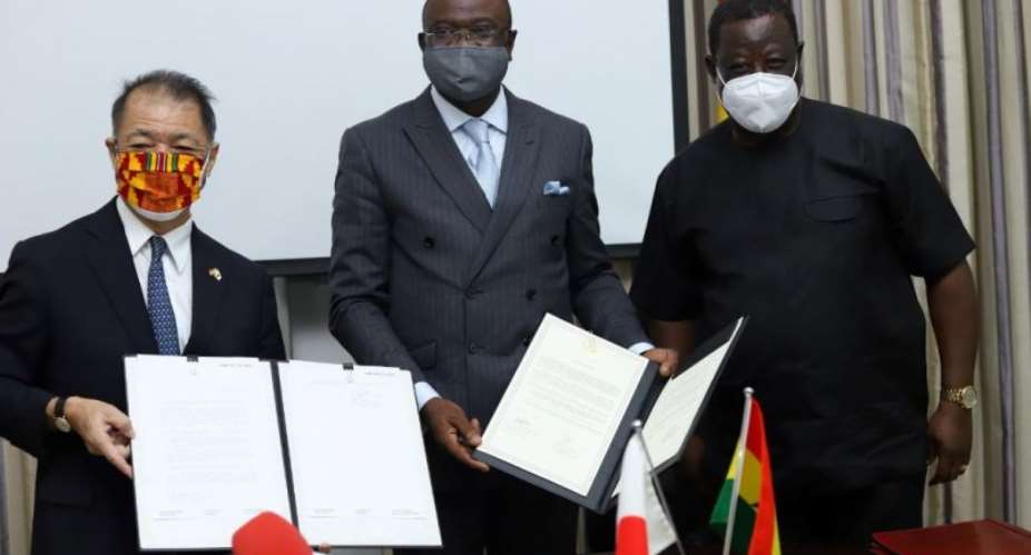Ghana, Japan exchange notes on Tema-Motorway Roundabout, N8 Phase II projects