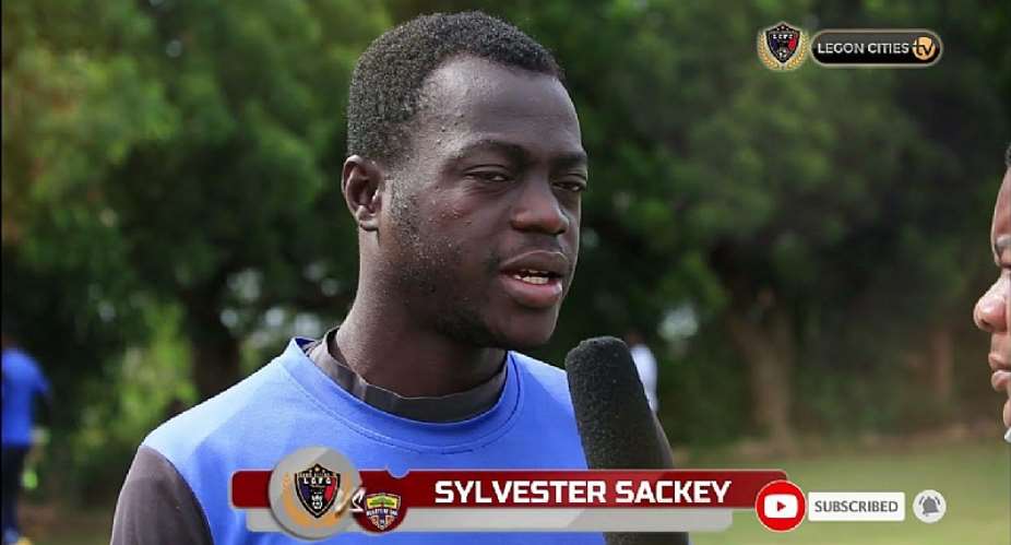 CONFIRMED: Legon Cities first choice goalkeeper Sylvester Sackey has died