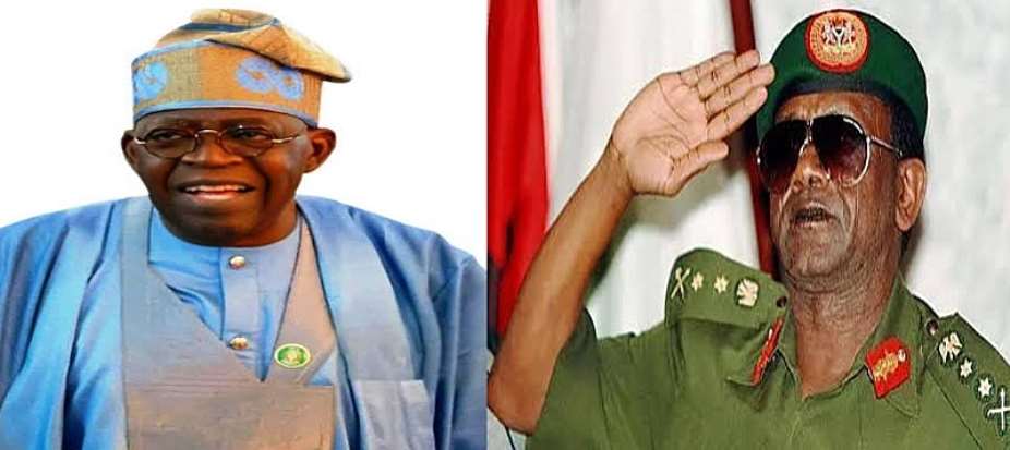 Bola Ahmed Tinubu and General Sani Abacha