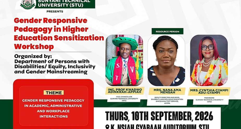 STU holds workshop on gender-responsive pedagogy