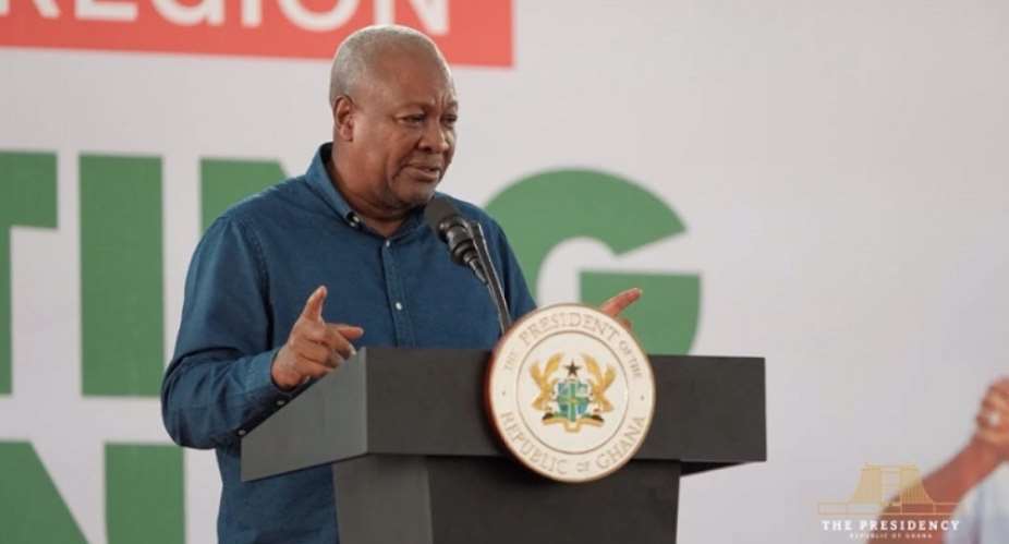 ‘If we all pay GH¢1,000 each, we should be able to construct National Cathedral’ — Mahama tells Christians