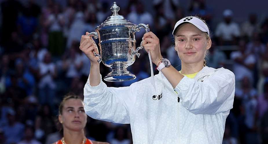 Getty ImagesImage caption: Elena Rybakina has now won the Australian Open, Wimbledon and the US Open