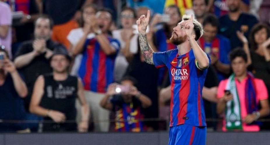 Lionel Messi hat-trick leads Barca 7-0 rout of Celtic