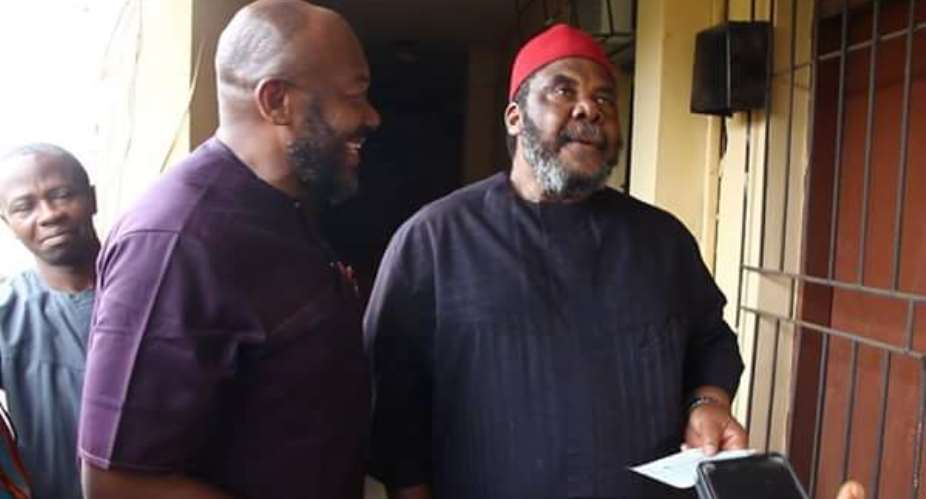 After 19years of Service, Actor, Pete Edochie gets his Gratuity Anambra State Govt.