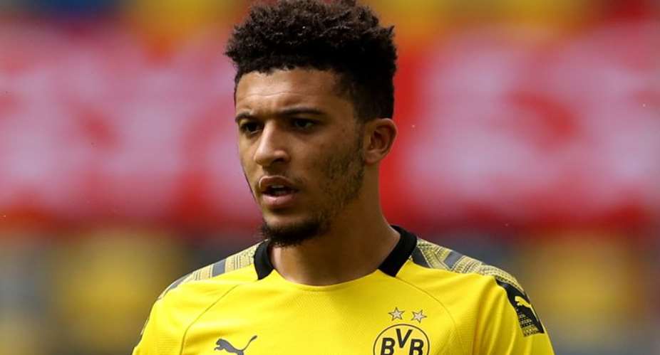 Jadon Sancho joined Dortmund from Manchester City in 2017
