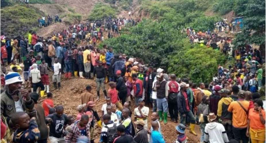 Collapse Of Congo Gold Mines Claims 50 Lives