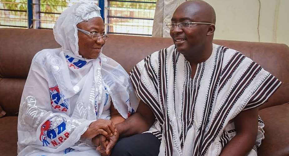 NPP Europe Council of Elders mourn with Bawumia over lost of mother