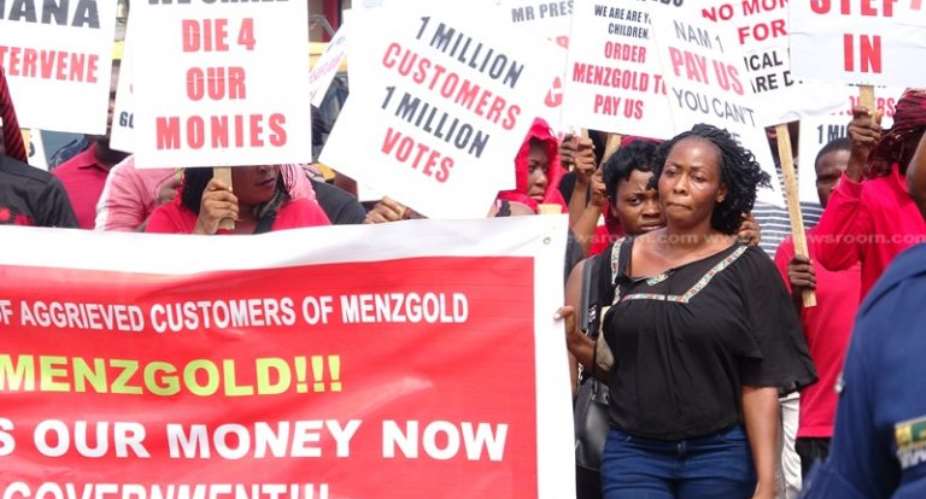 Menzgold customers run to Parliament for intervention to retrieve their funds