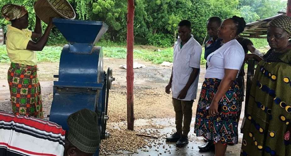 Women farmers and processors in Kintampo South laud UNDP for empowerment