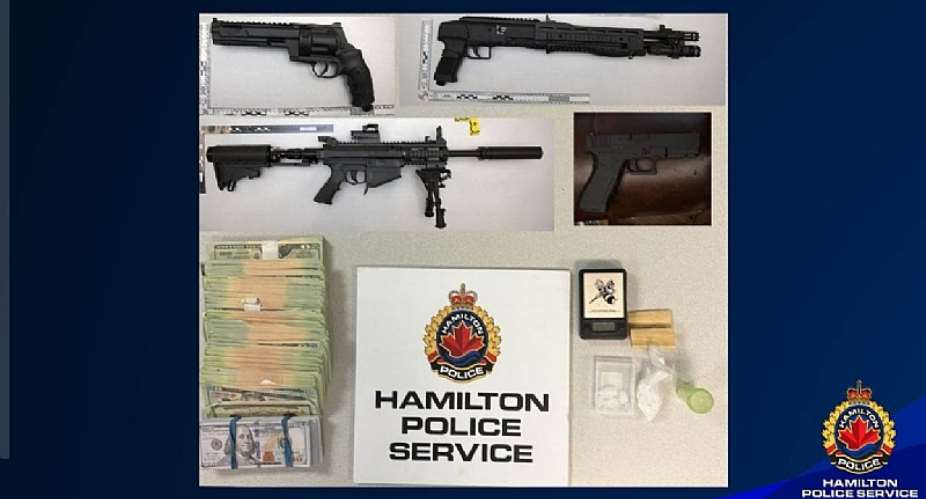 Hamilton Police, CBSA Joint Operation Uncovers Weapons, Drugs, and Counterfeit Cash