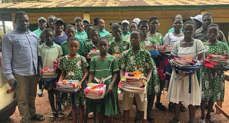 Dream Makers Foundation donates school bags, stationery to pupils in Asankran Breman