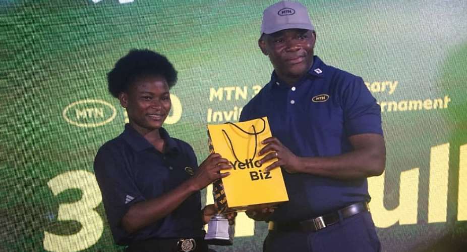 Frederick Semenu Duvor emerged as the winner of the Mens Group A category at the MTN 30th Anniversary Invitational Golf Tournament