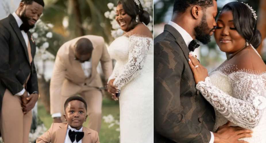 Stan Nze and Blessing Obasi Celebrate Fifth Wedding Anniversary