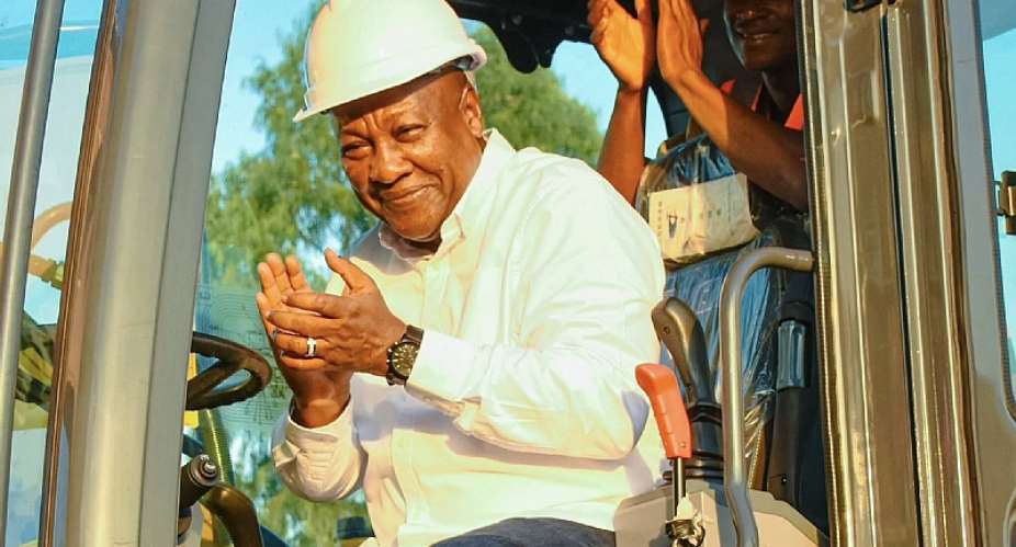 Our own money $2billion ready, we have not gone to borrow money from anywhere – Mahama on Accra-Kumasi Expressway funding