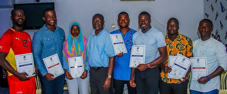Rugby Updates: World Rugby Coaching Certificates Awarded In Accra