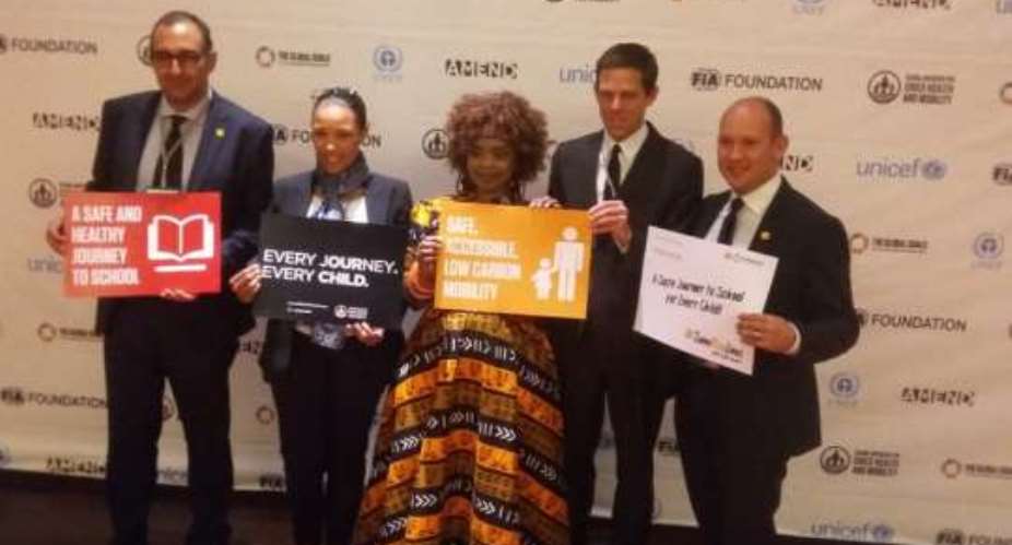 Zoleka Mandela advocates safety of Africas children