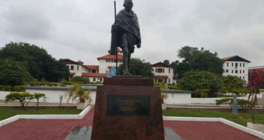 Pulling down Gandhi's statue unnecessary – Prof. Ocquaye