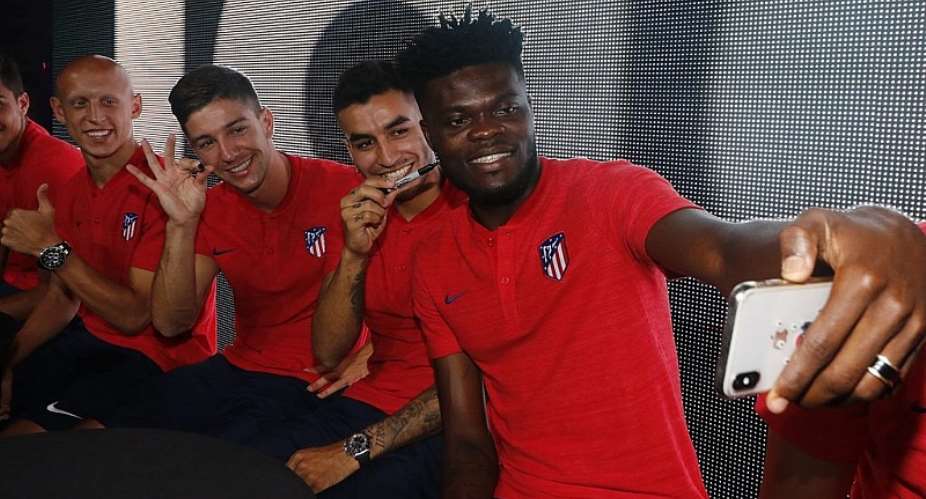 Thomas Partey Warms Bench As Atletico Madrid Snatch Stoppage Time Equalizer Against Eibar