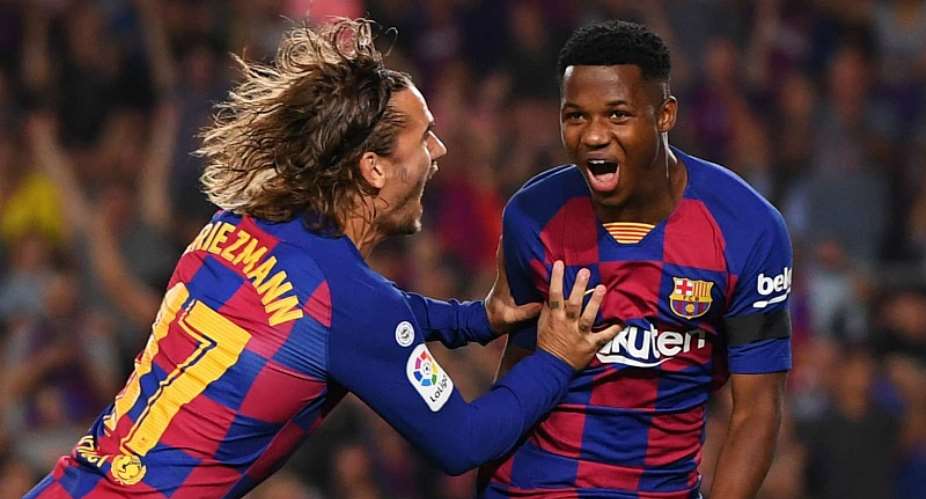 Ansu Fati Makes Better Start To Barca Career Than Messi With First Camp Nou Goal
