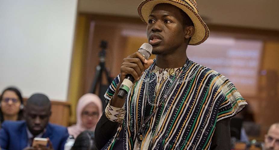 Desmond Alugnoa, a Climate and Youth Empowerment activist