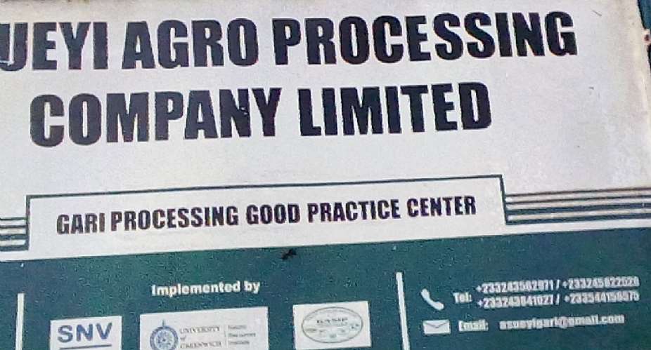 Asuyie Gari Processing Factory Collapsing: A Timely Cry For Help