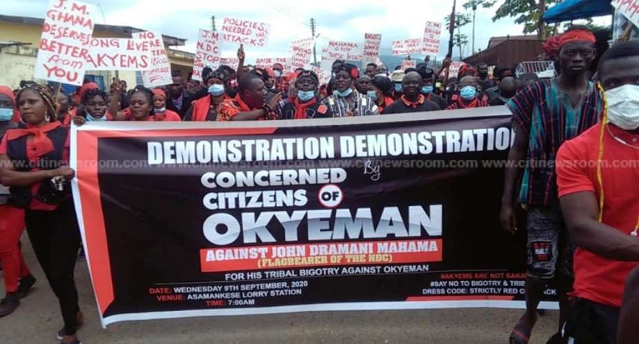 Akyem Group Dares Mahama No Apology, No Campaign Here!!