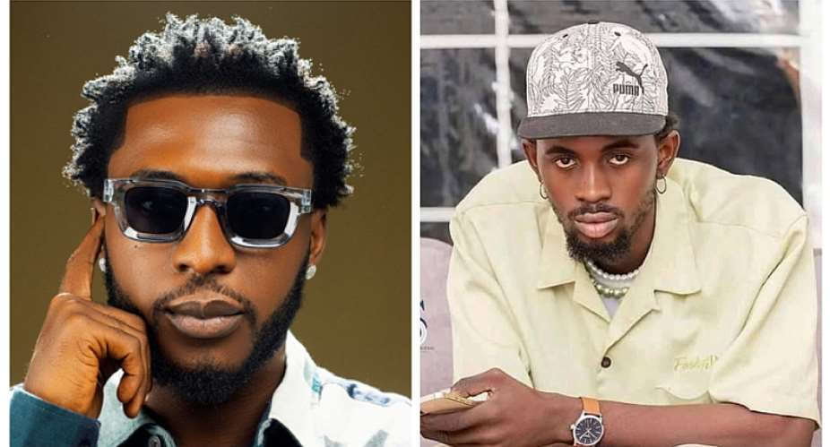 Nigerian singer Ink Boyleft and Ghanaian award-winning Highlife singer and rapper Black Sherif
