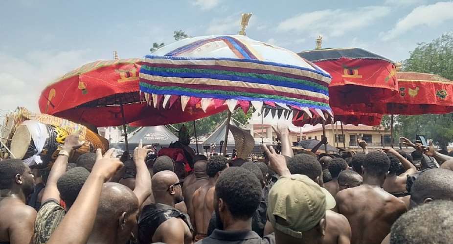 Doteyie: Burial rites for late Asantehemaa Nana Konadu Yiadom III begin