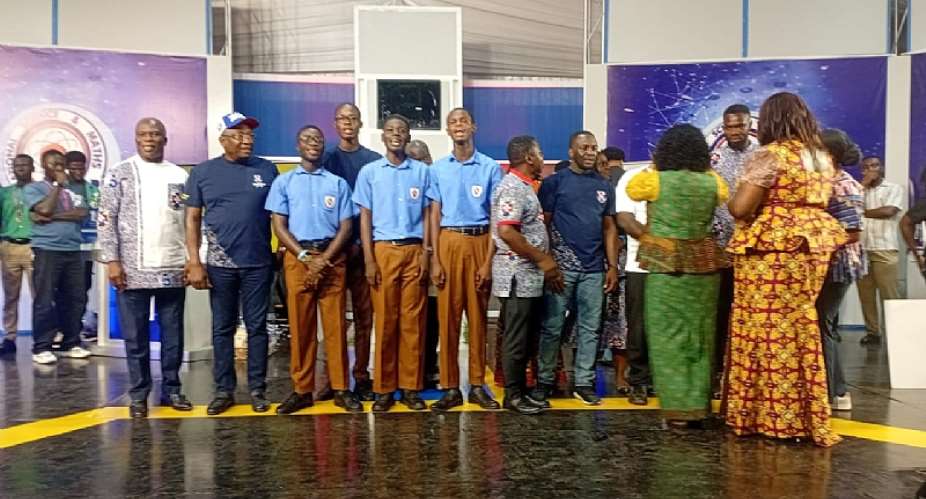 Dr. Ofori Sarpong congratulates PRESEC on historic ninth NSMQ win