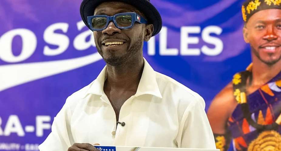 Okyeame Kwame named new brand ambassador for Rosa Tiles