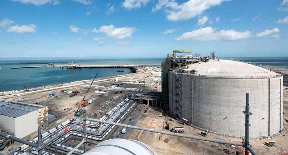 A reservoir at the liquefied natural gas (LNG) terminal in Dunkirk, northern France. -  Denis Charlet, AFP file photo