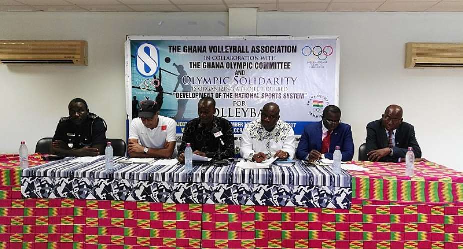 Ghana Volleyball Association GVA benefits from IOC Solidarity Project