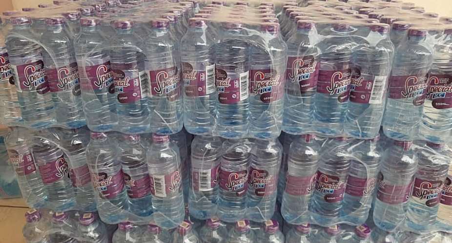 Special Ice Company Ltd Donate Bottled Water To Black Satellites, Starlets Teams