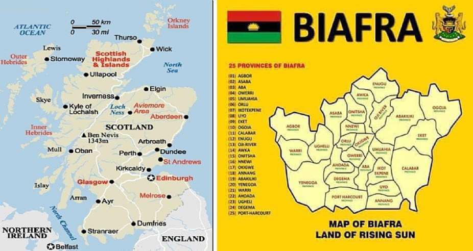 Scotland, like Biafra, always wanted to go