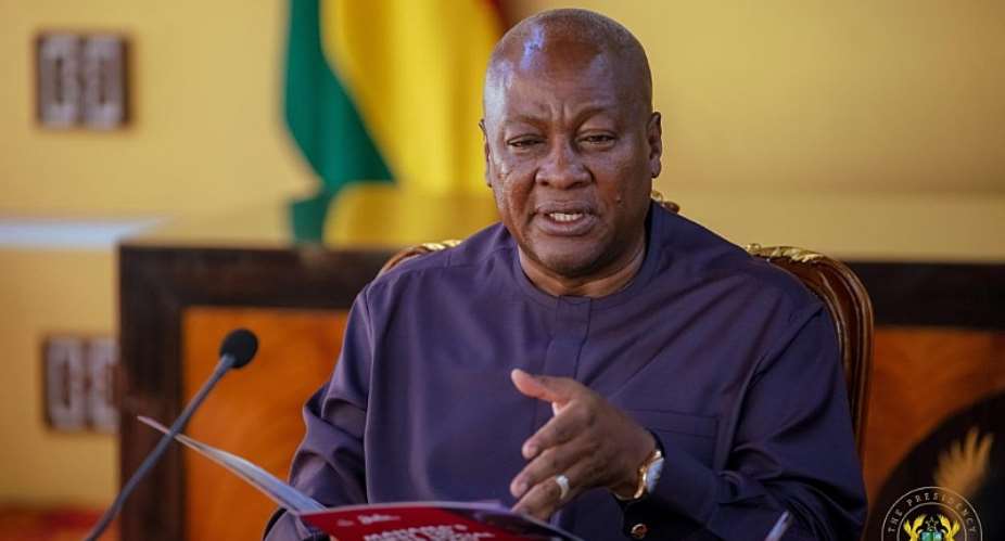 Mahama announces review of Airport enclave road network amid growing development