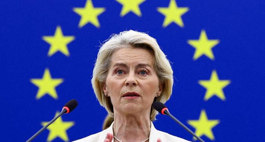 European Commission President Ursula von der Leyen delivers her State of the European Union address to the European Parliament in Strasbourg, France, on 16 September, 2026. - REUTERS - Yves Herman