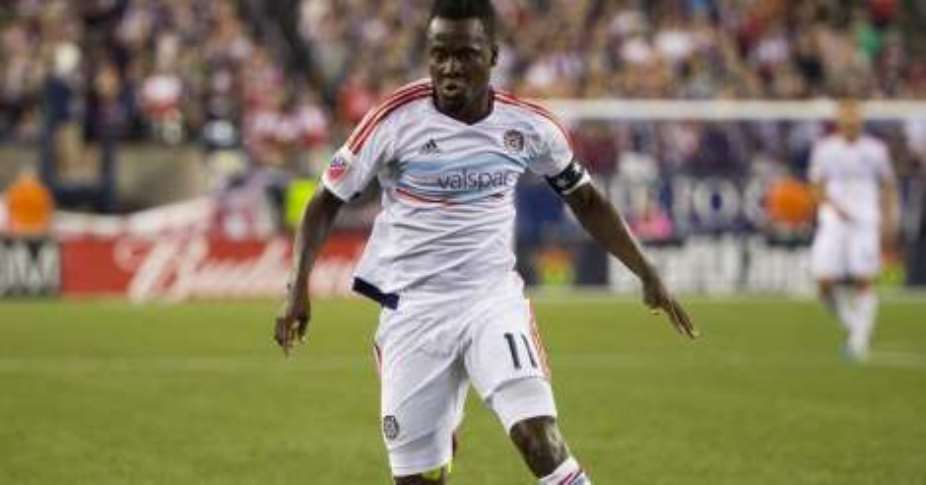 David Accam: Ghanaian international scores sensational long drive in MLS