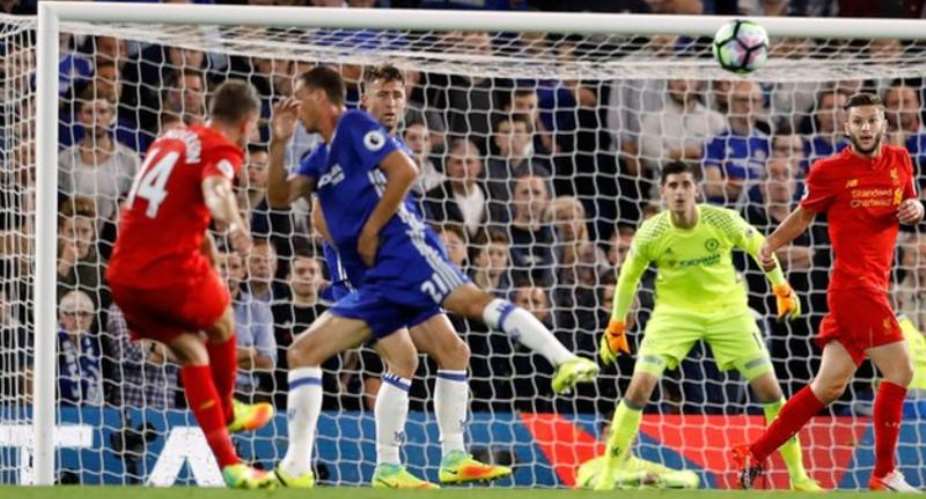 Liverpool beat Chelsea 2-1 at Stamford Bridge