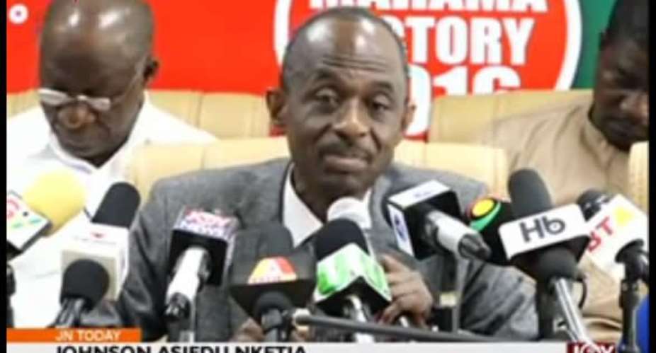 Manifesto Launch: Asiedu Nketia pinches NPP over stolen policy claim
