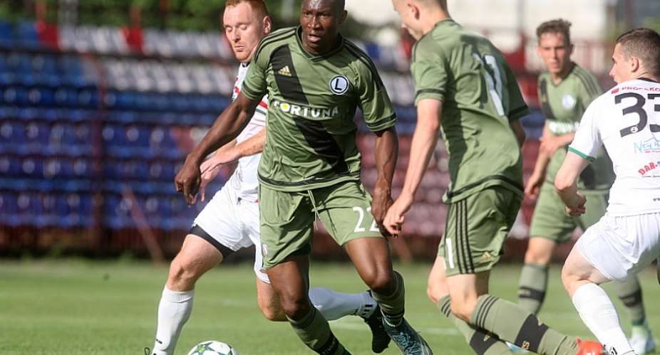On-loan Sadam Sulley bags BRACE to open account in Slovakian Super Liga