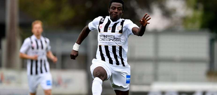Ghanaian Midfielder Reuben Acquah Scores For LASK Linz II In Defeat Against Austria Vienna II