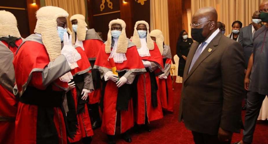 Akufo-Addo Builds 98 Bungalows For Judges