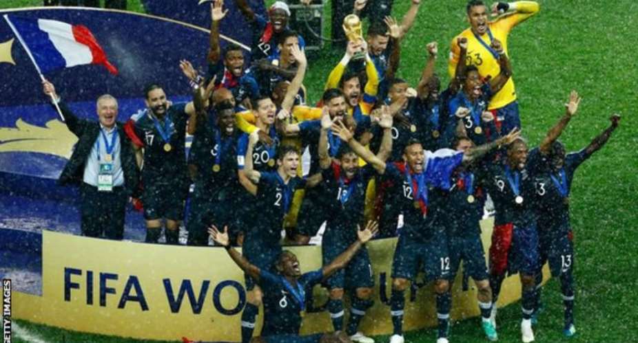 France won the last men's World Cup in Russia in 2018, with the next tournament taking place in Qatar in 2022